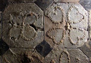 Blott Kerr-Wilson, 'Cilwendig', detail of tiles