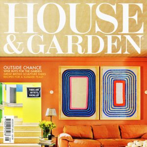 house and garden magazine cover