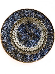 Portland 43cm Diameter - Baby Mussel and Abalone Shells